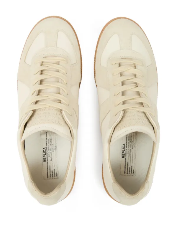 Maison Margiela REPLICA スニーカー Maison Margiela Replica レザースニーカー | ニュートラル | FARFETCH JP