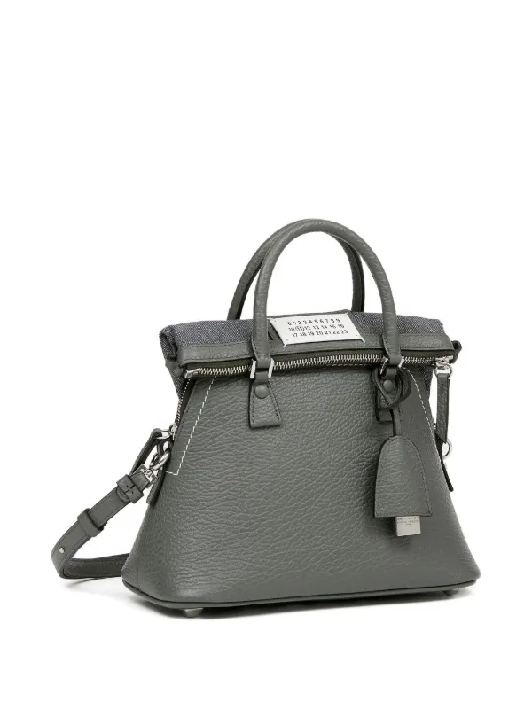 Maison Margiela 5AC Classique ハンドバッグ ミニ | グレー | FARFETCH JP
