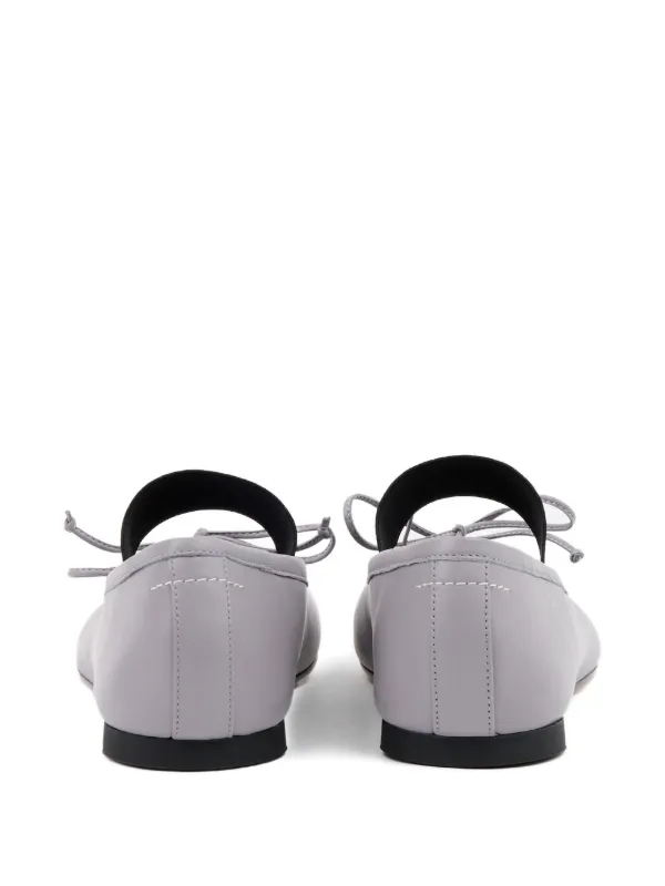 MM6 Maison Margiela Anatomic Ballerinas | Grey | FARFETCH
