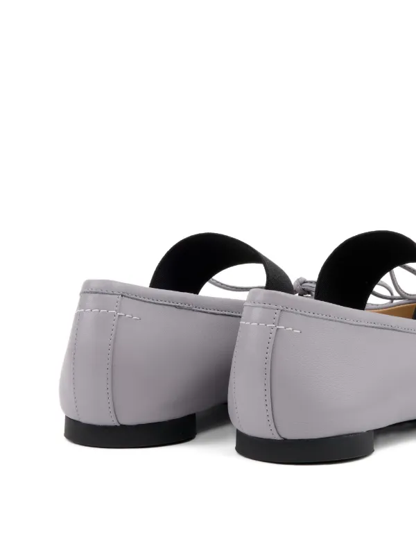 【関税＆送料込み】Mm6 Maison Margiela Anatomic Ballerinas MM6 Maison Margiela Anatomic Ballerinas Shoes | White | FARFETCH