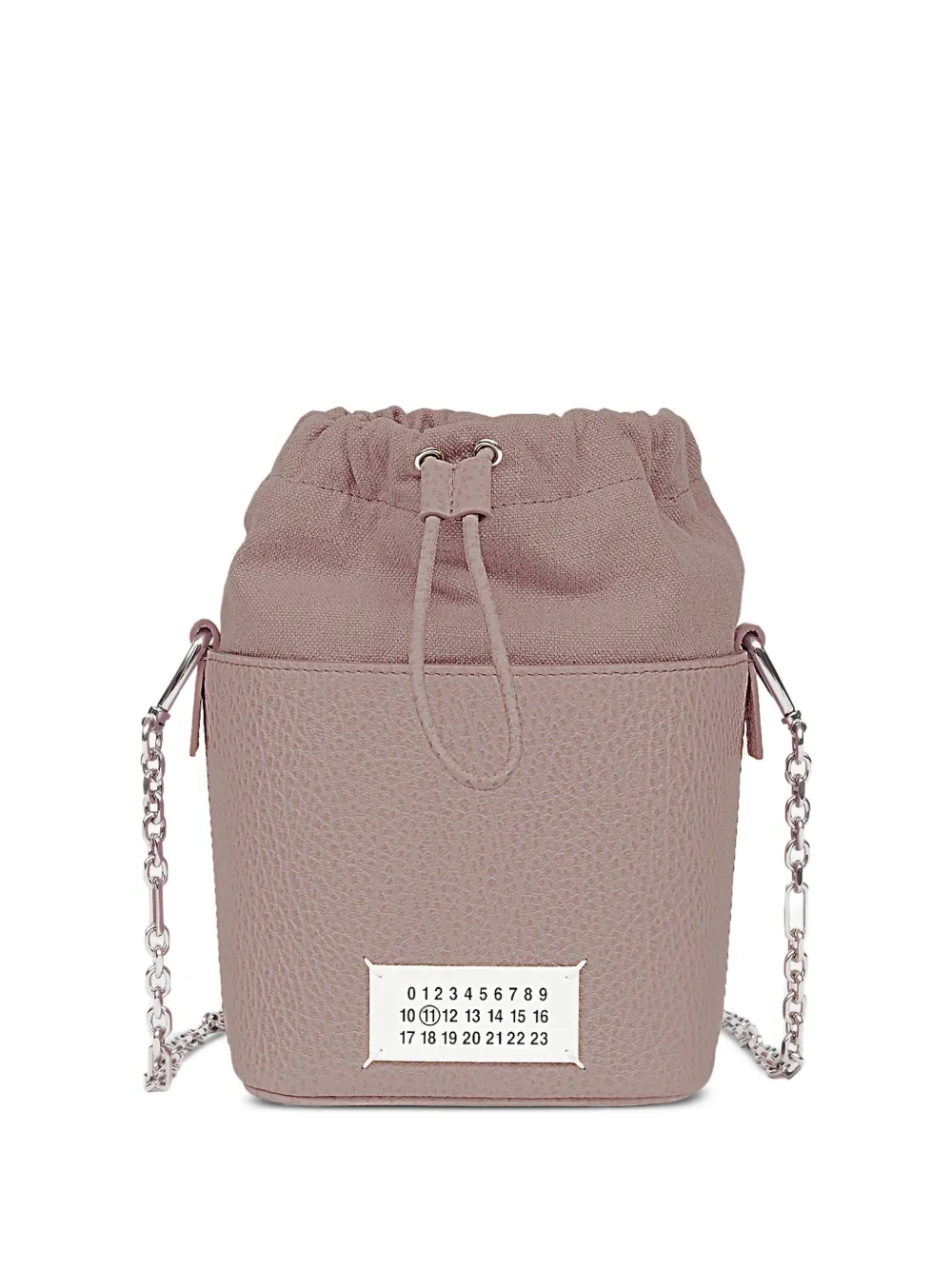 Maison Margiela ドローストリング バケット ショルダーバッグ - ブラウン Maison Margiela ドローストリング バケット ショルダーバッグ - ブラウン