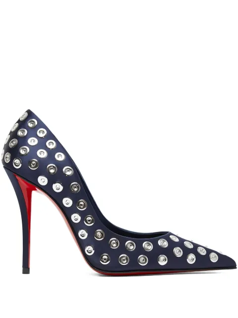 Christian Louboutin 100mm Miss Z Boum Boum Mirror pumps