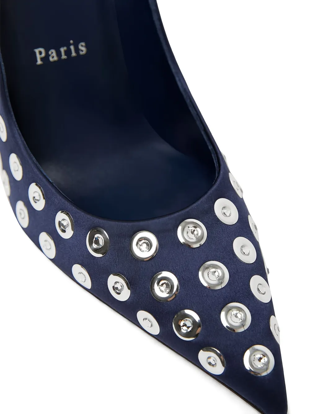 Christian Louboutin 100mm Miss Z Boum Boum Mirror Pumps