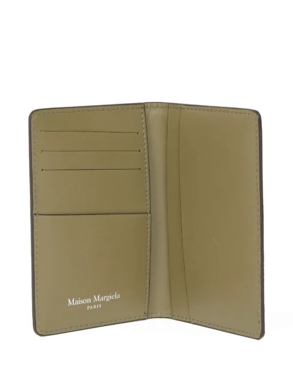 Maison Margiela Leather Cardholder | Green | FARFETCH ZA