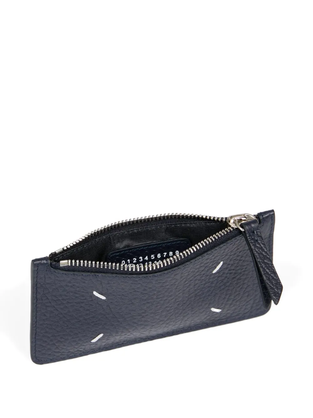 Maison Margiela Leren pasjeshouder Blauw
