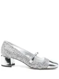 Jimmy Choo Pre-Owned 45mm Elisa pumps - Silver