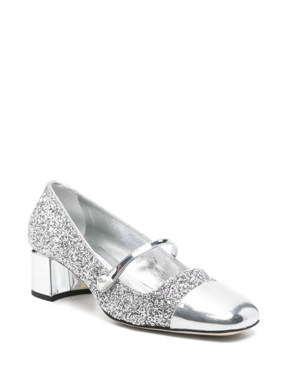 Jimmy Choo Pre-Owned Elisa 45mm pumps - Zilver
