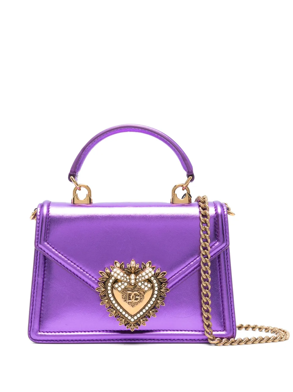 Pre-owned Dolce & Gabbana Small Devotion Tote Bag