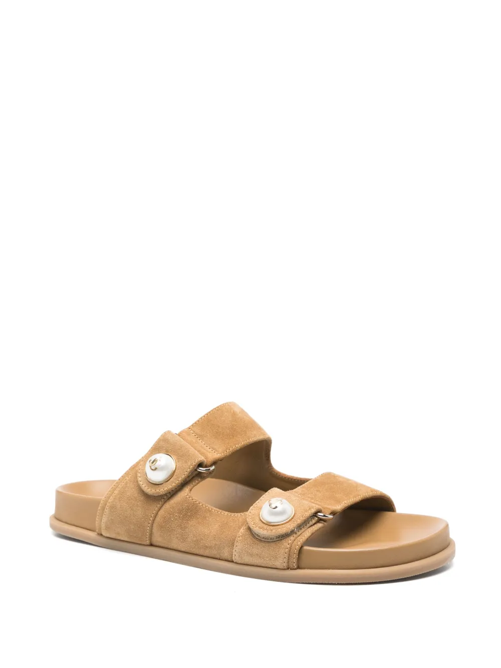 Jimmy Choo Pre-Owned Fayence sandalen - Bruin