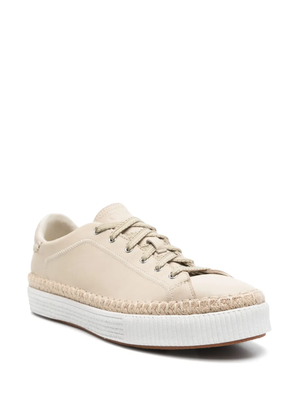 Chloé Pre-Owned Telma sneakers - Beige