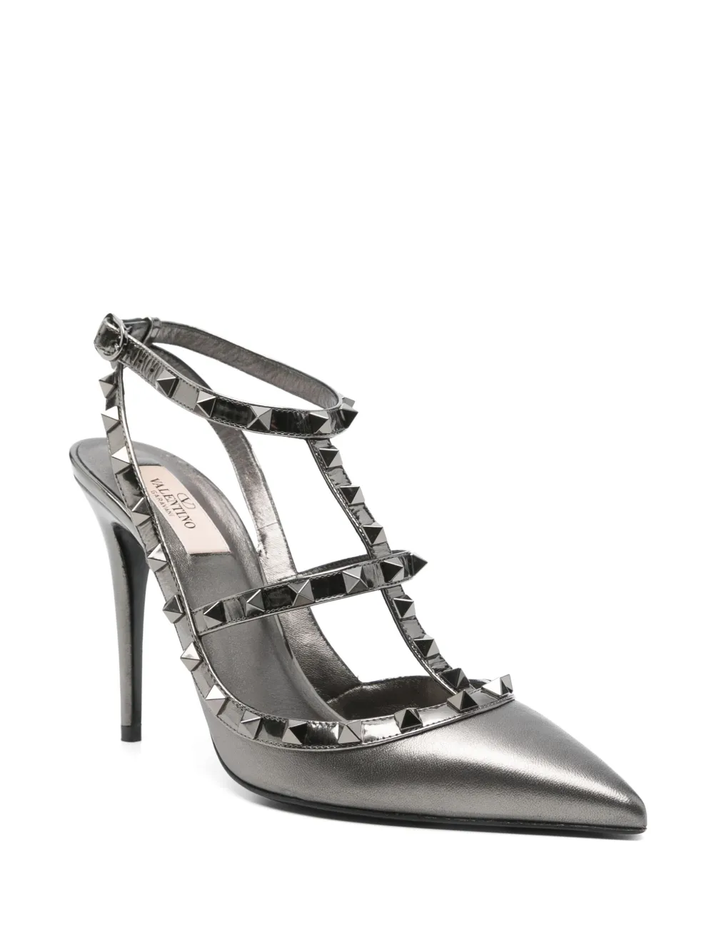 Valentino Garavani Pre-Owned 110 mm Rockstud pumps - Grijs