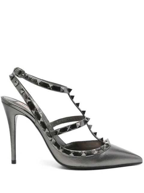 Valentino Garavani Pre-Owned zapatillas Rockstud con tacón de 110mm