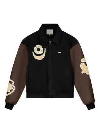 Arte Antwerp ジップアップ ボンバージャケット | ブラック | FARFETCH JP