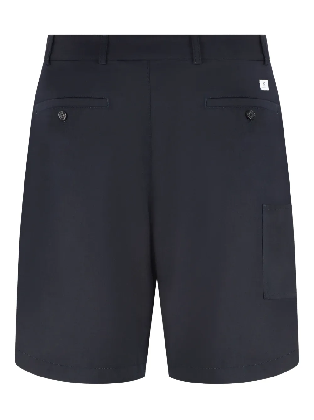 Department 5 Katoenen shorts - Blauw