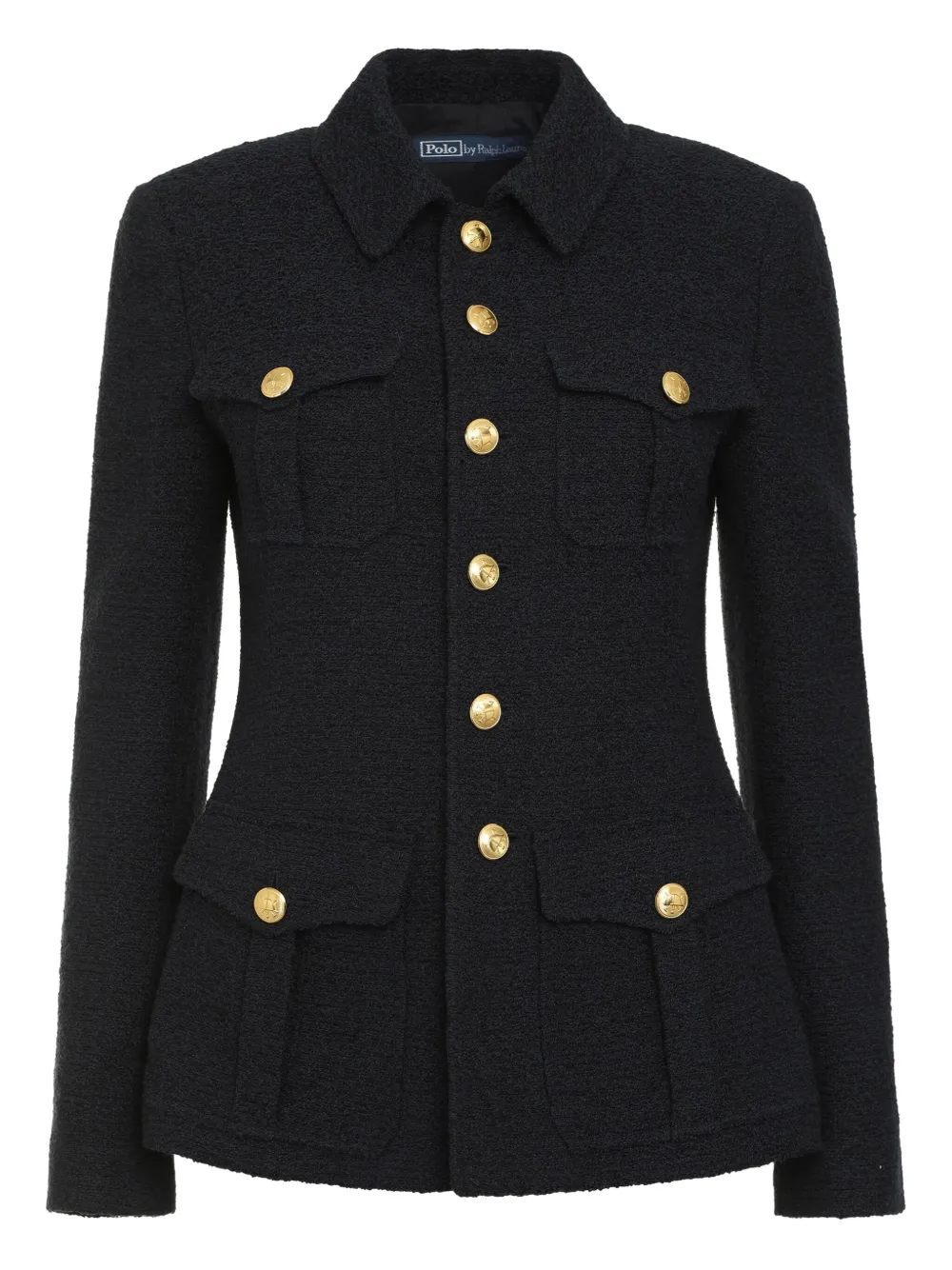 Polo Ralph Lauren Bouclé jack Blauw