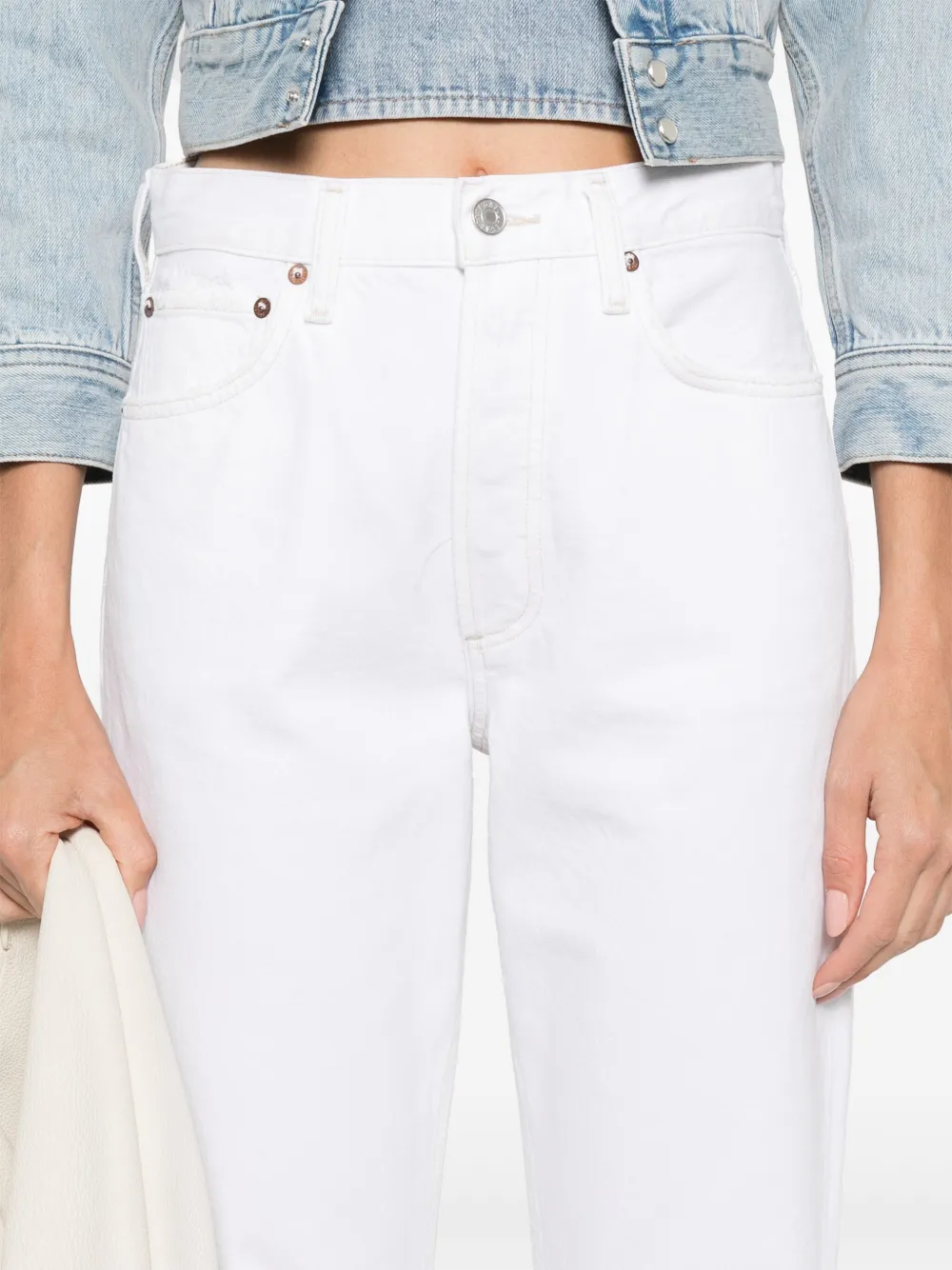Shop Agolde High-rise Jeans