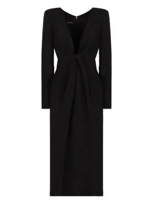 emporio armani evening dresses for Women Fashion JJ's House A-line Scoop 30%MD11.25.25 8% elastane Imported Dry Size:Medium (6/8)