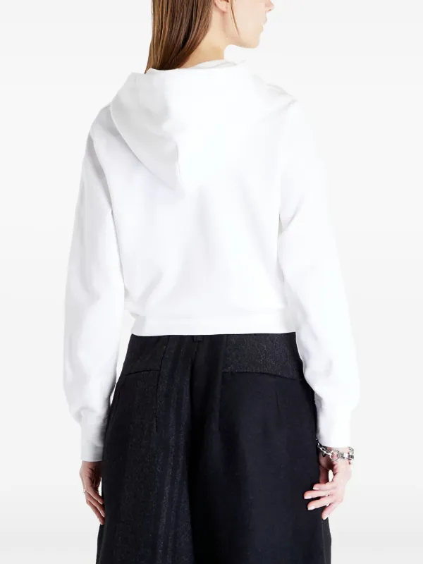 トップス comme si studio Hoodie Set Top (White) comme si studio Hoodie Set Top (White)