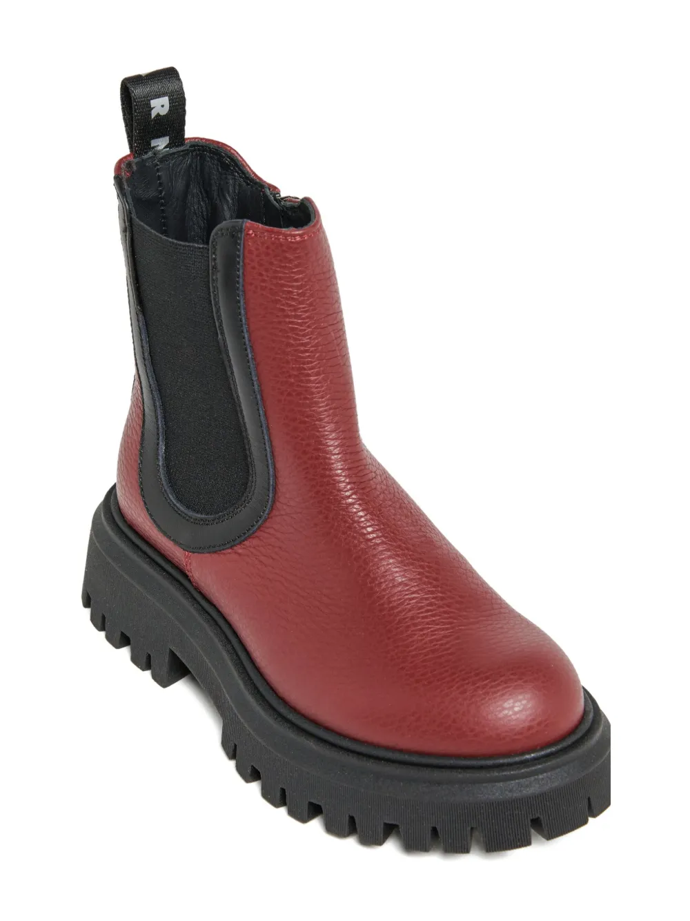 Marni Kids panelled boots Red