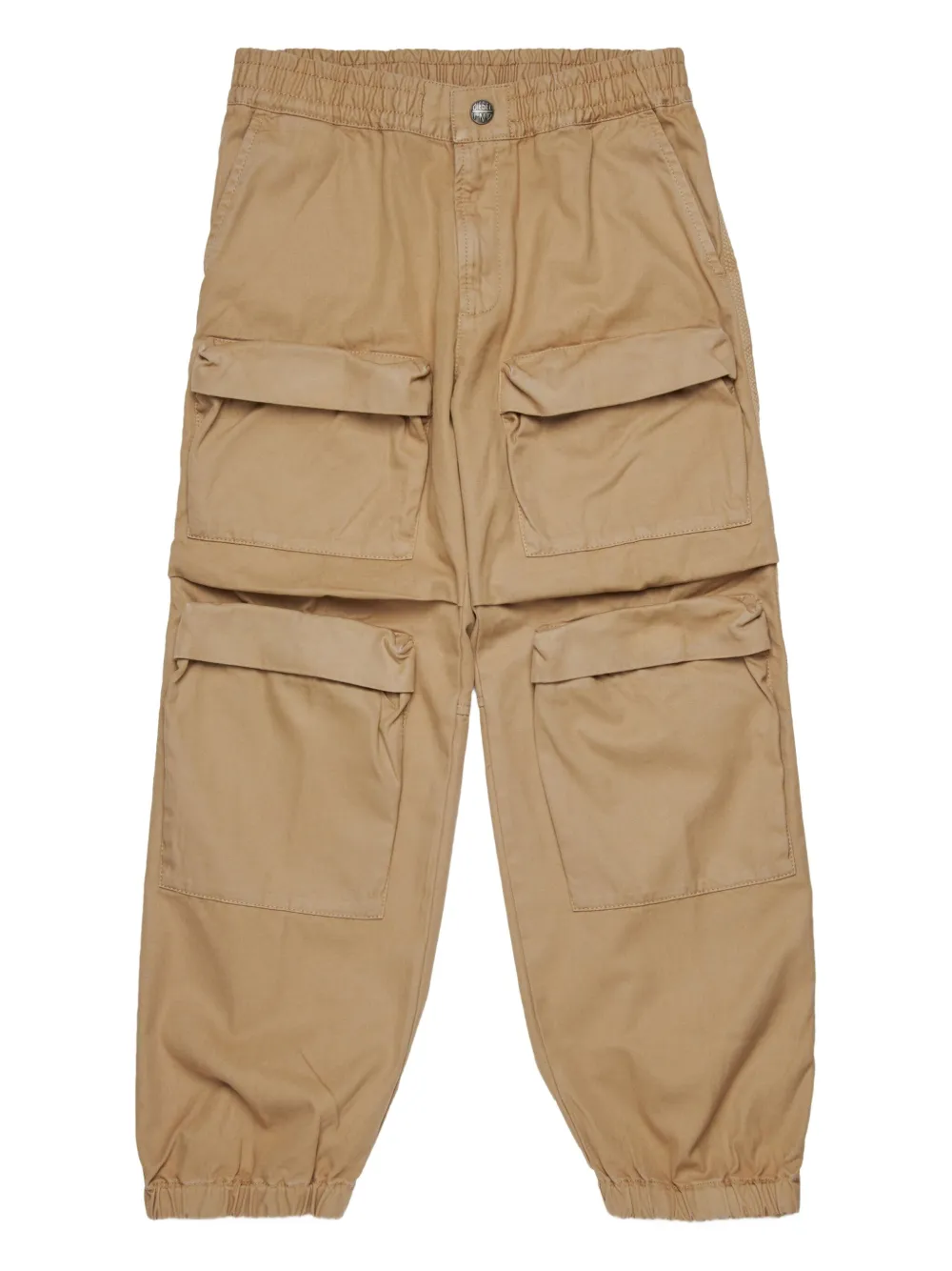 Diesel Kids Katoenen broek Beige