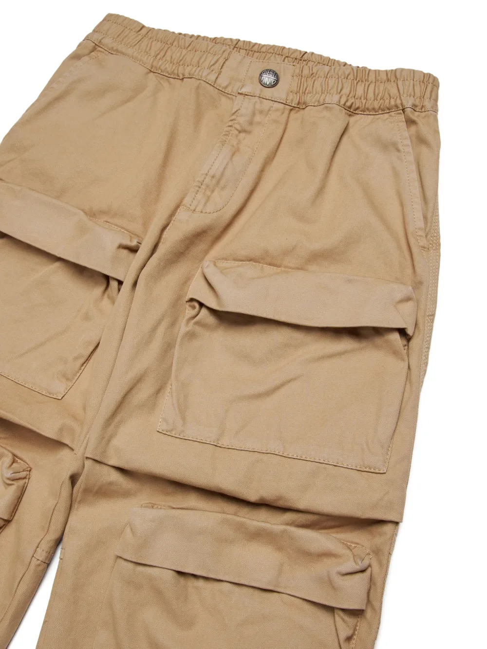 Diesel Kids Katoenen broek Beige