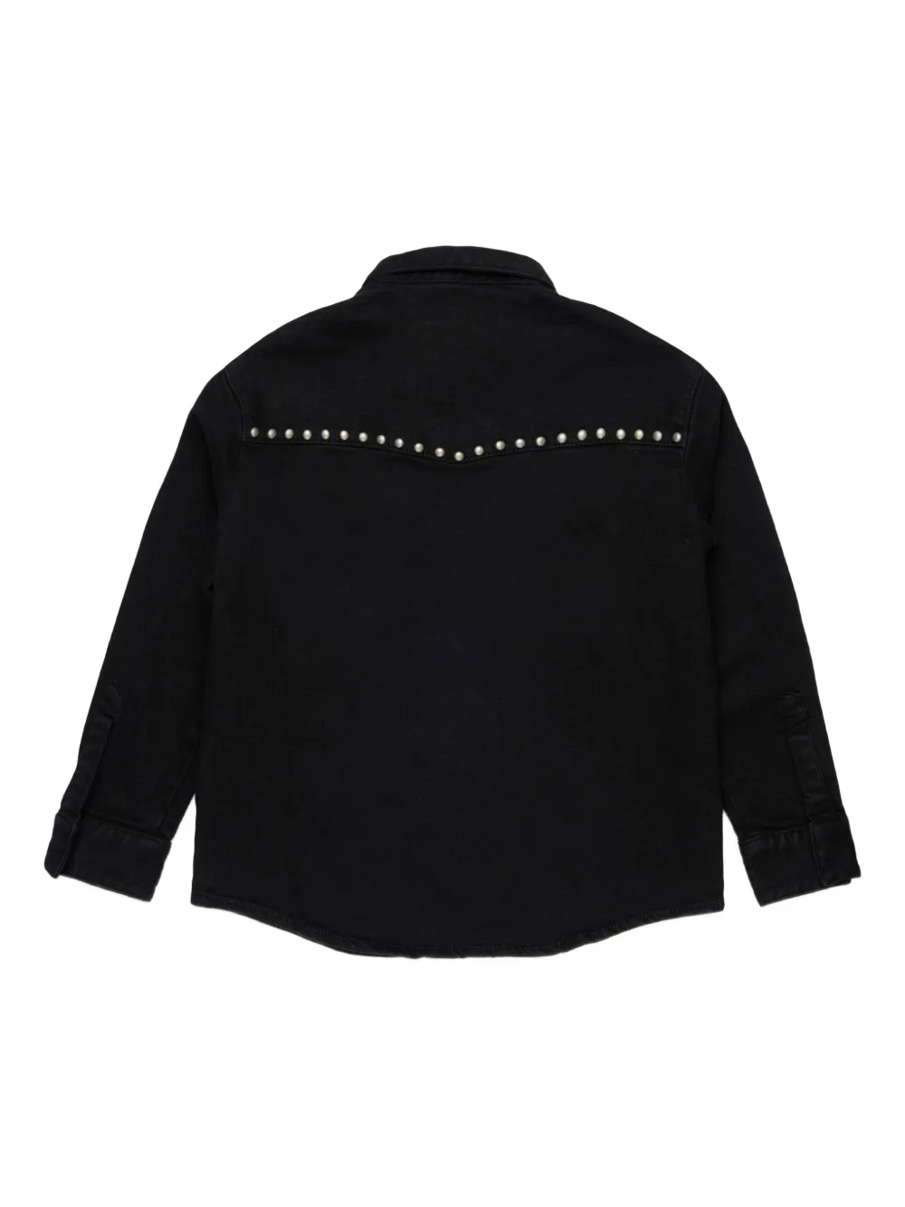 DSQUARED2 KIDS Shirt met studs Zwart