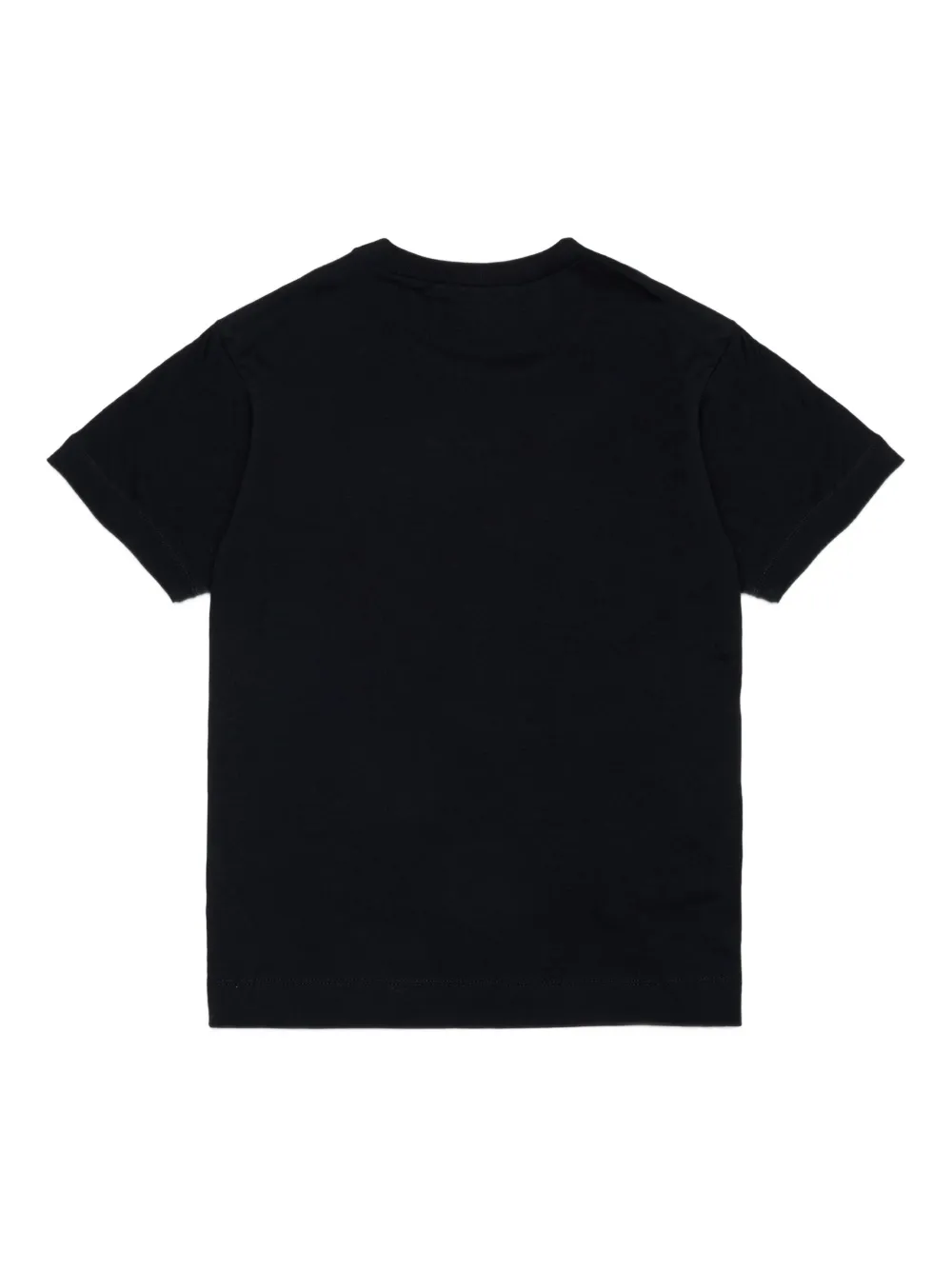 Marni Kids logo-print cotton T-shirt Zwart