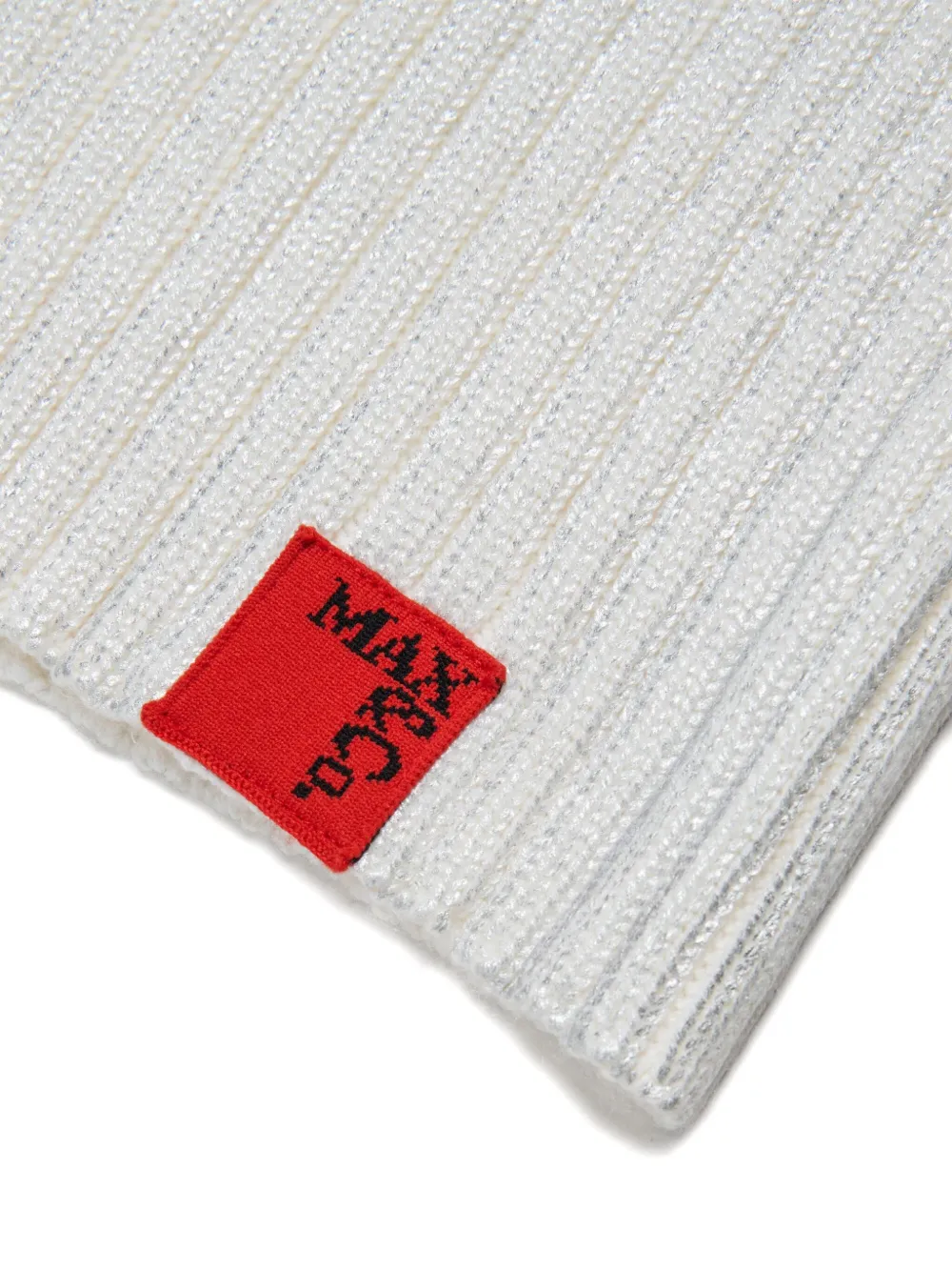 MAX&Co. Kids Ribgebreide rok Wit