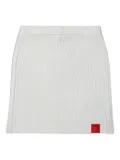 MAX&Co. Kids ribbed-knit skirt - White