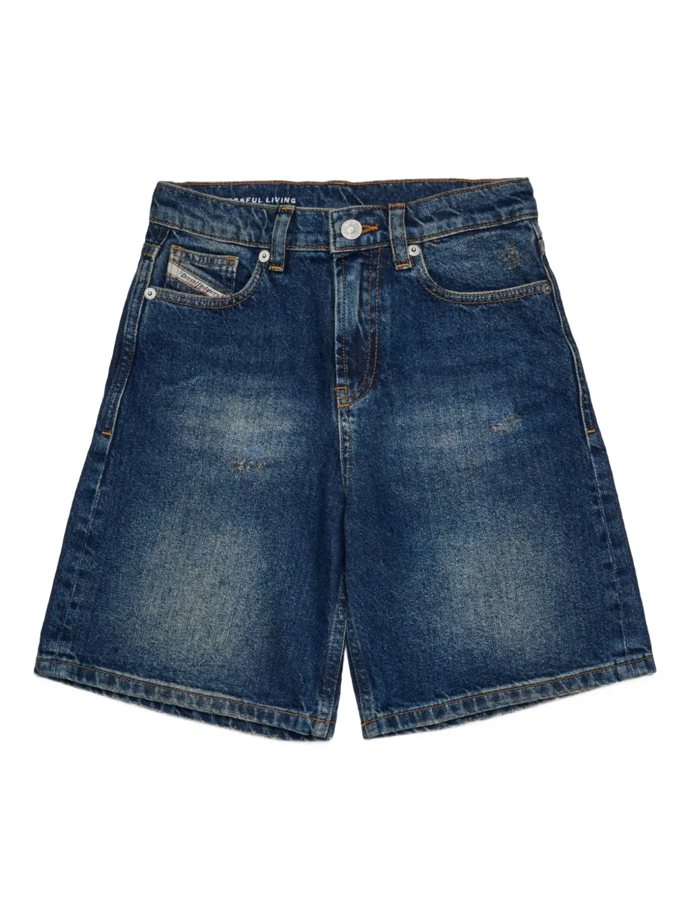 Diesel Kids D-Argix spijkershorts Blauw