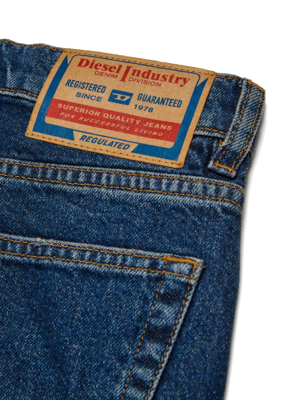 Diesel Kids D-Argix spijkershorts Blauw