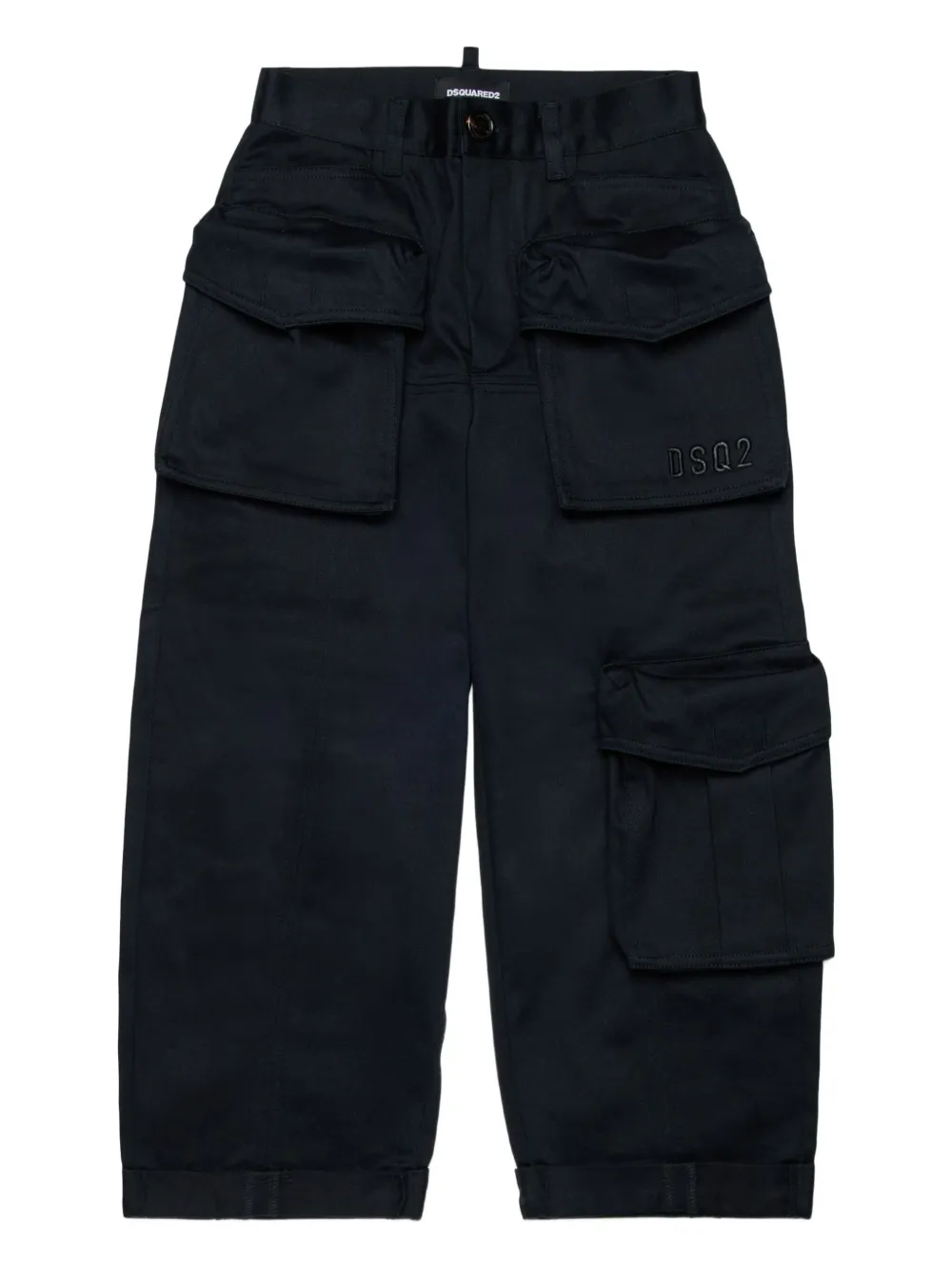 DSQUARED2 KIDS Katoenen broek Zwart