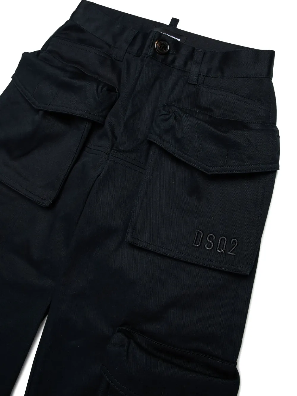 DSQUARED2 KIDS Katoenen broek Zwart