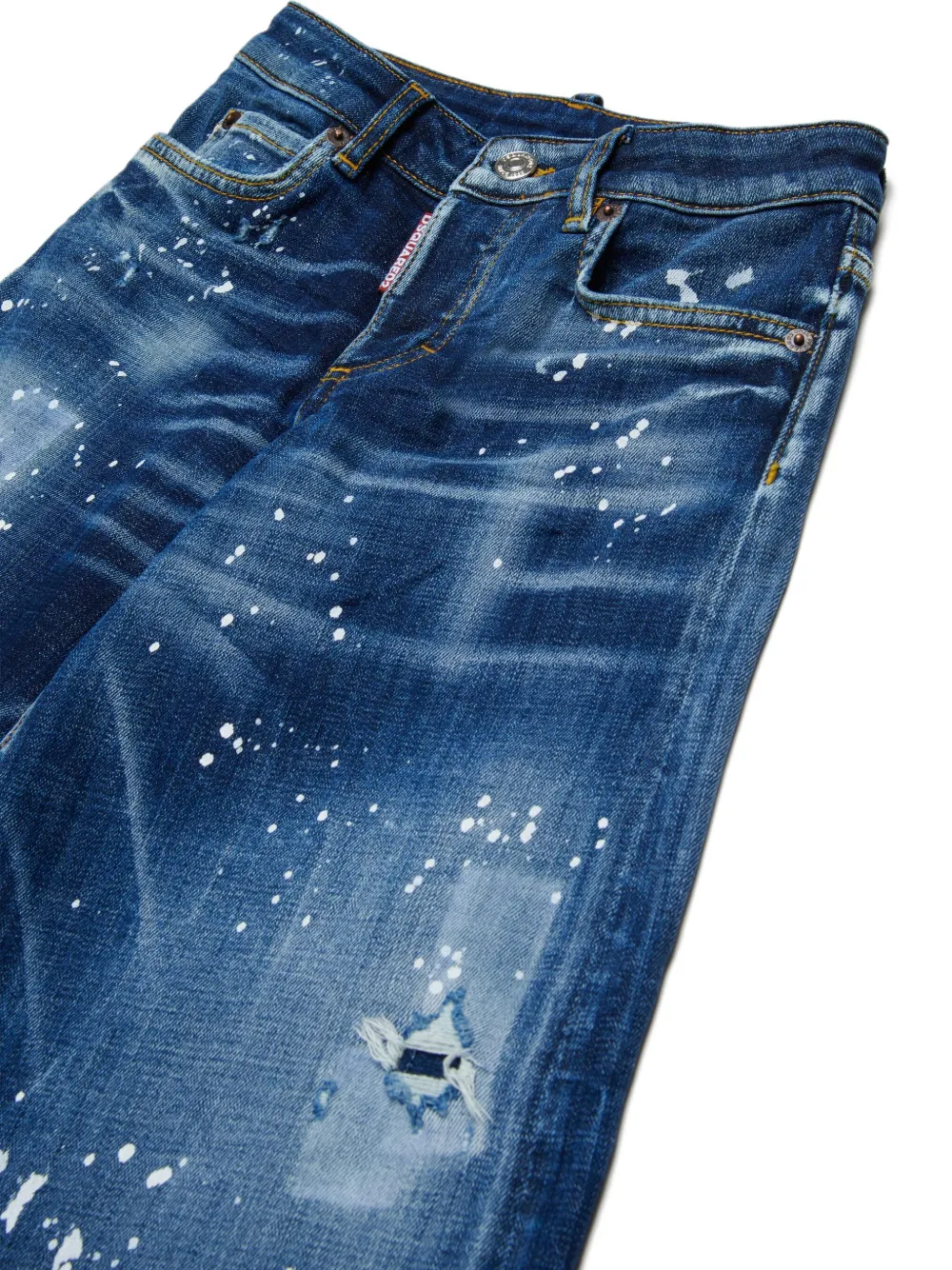 DSQUARED2 KIDS Page jeans Blauw