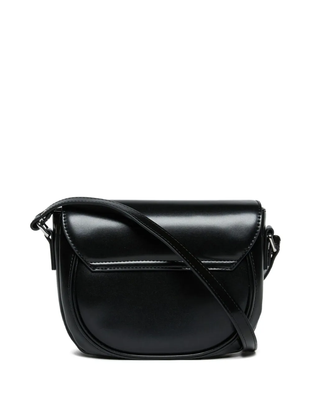 Marni Kids Smile crossbodytas - Zwart