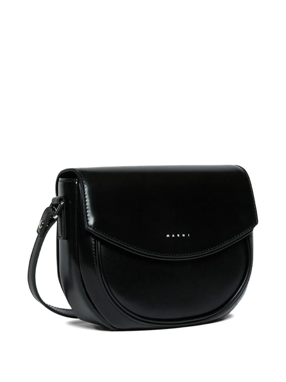 Marni Kids Smile crossbodytas Zwart