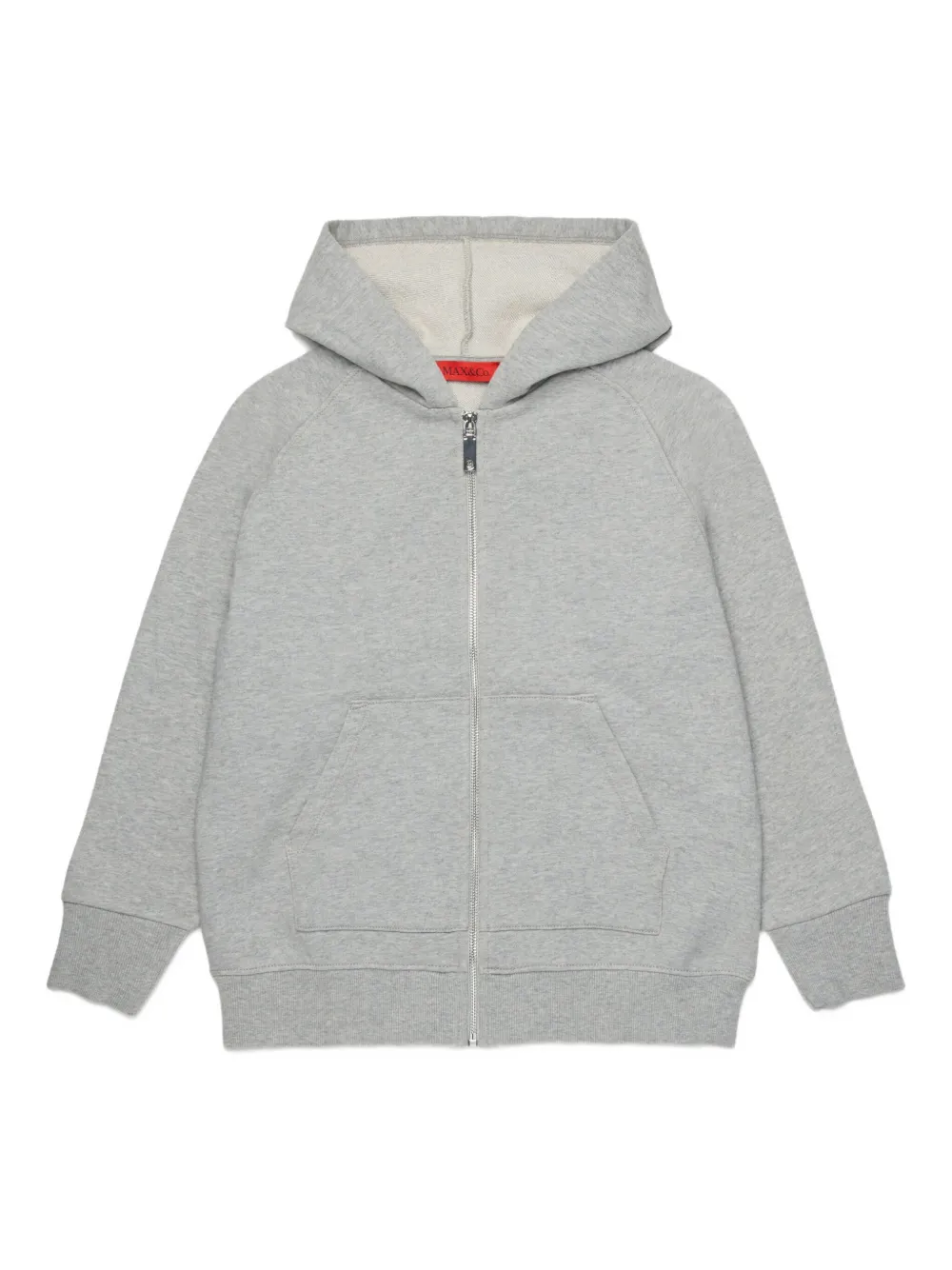 MAX & Co. Kids ジップアップ パーカー - グレー MAX & Co. Kids ジップアップ パーカー - グレー