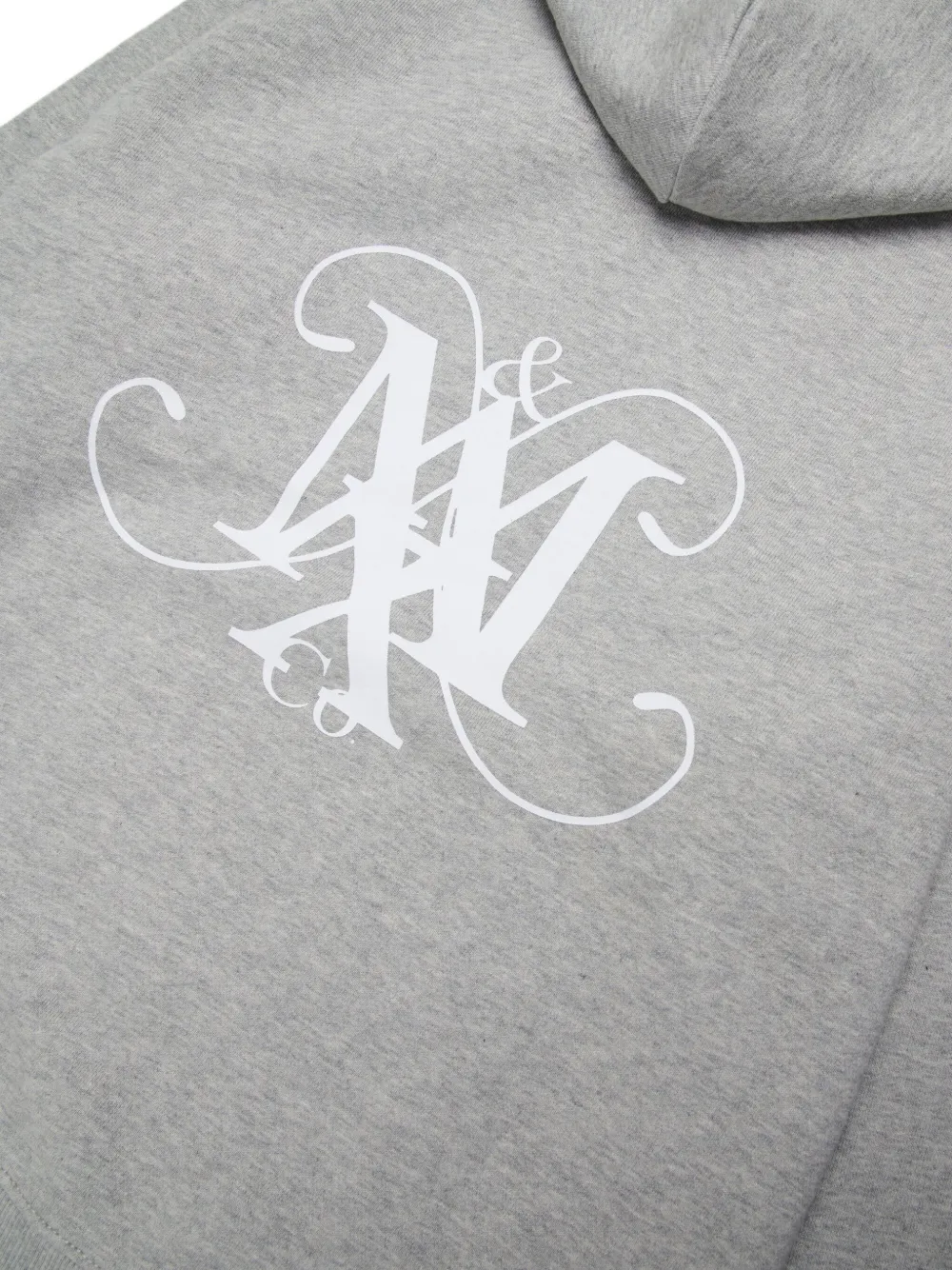 Max & Co Cotton Zip-up Hoodie In Gray