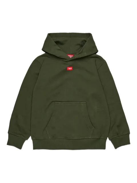 Diesel Kids logo-patch hoodie
