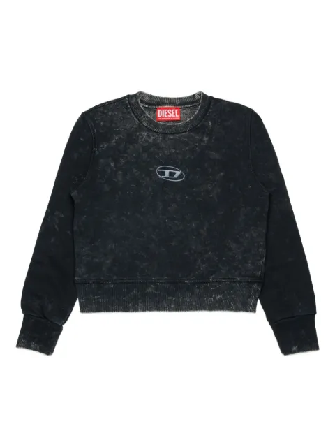 Diesel Kids sudadera Slaccy con logo bordado