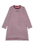 MAX&Co. Kids striped cotton dress - Red