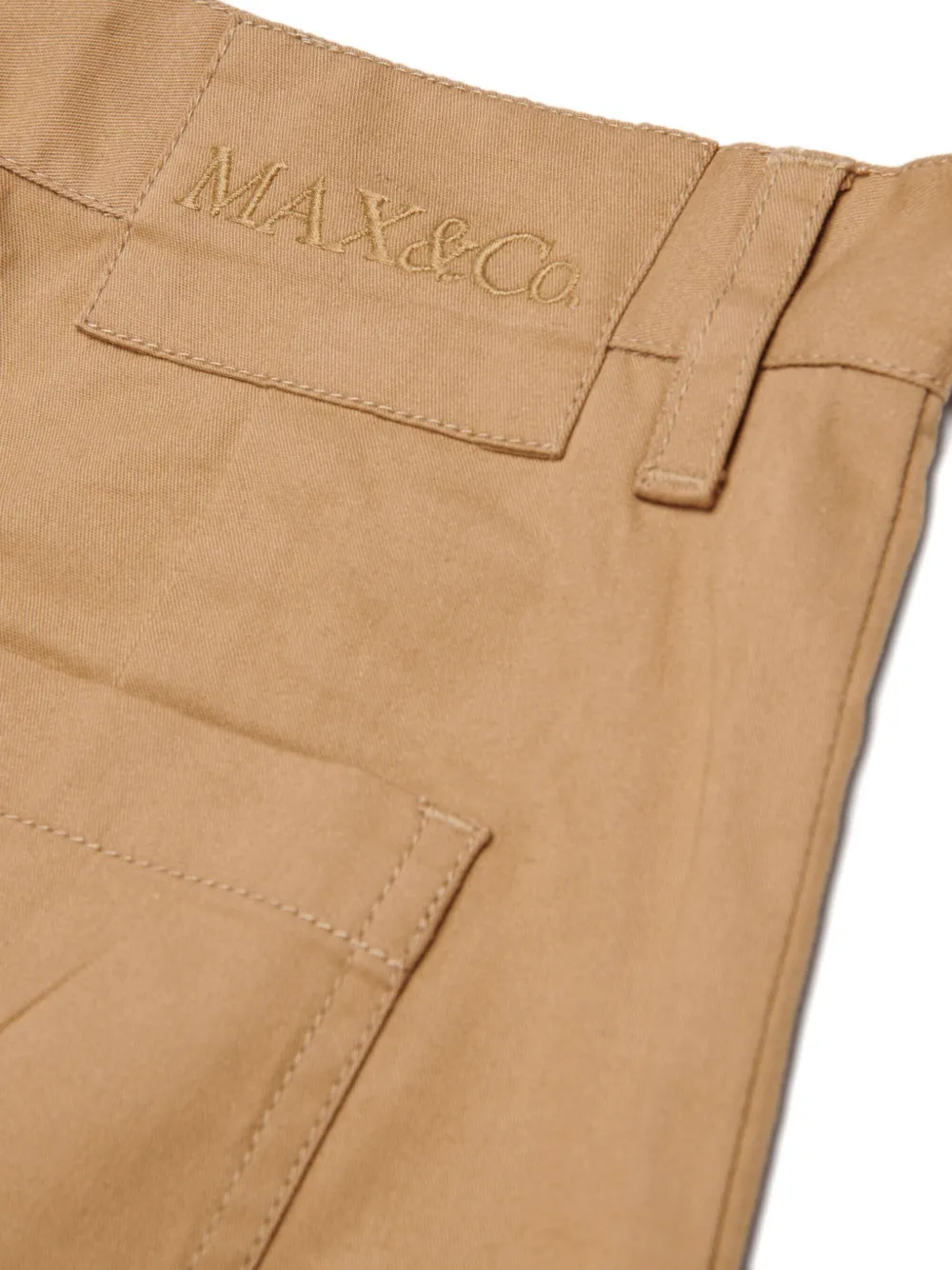 MAX&Co. Kids Cargo broek Beige