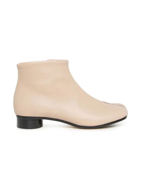 MM6 Maison Margiela Kids zip-fastening calfskin boots