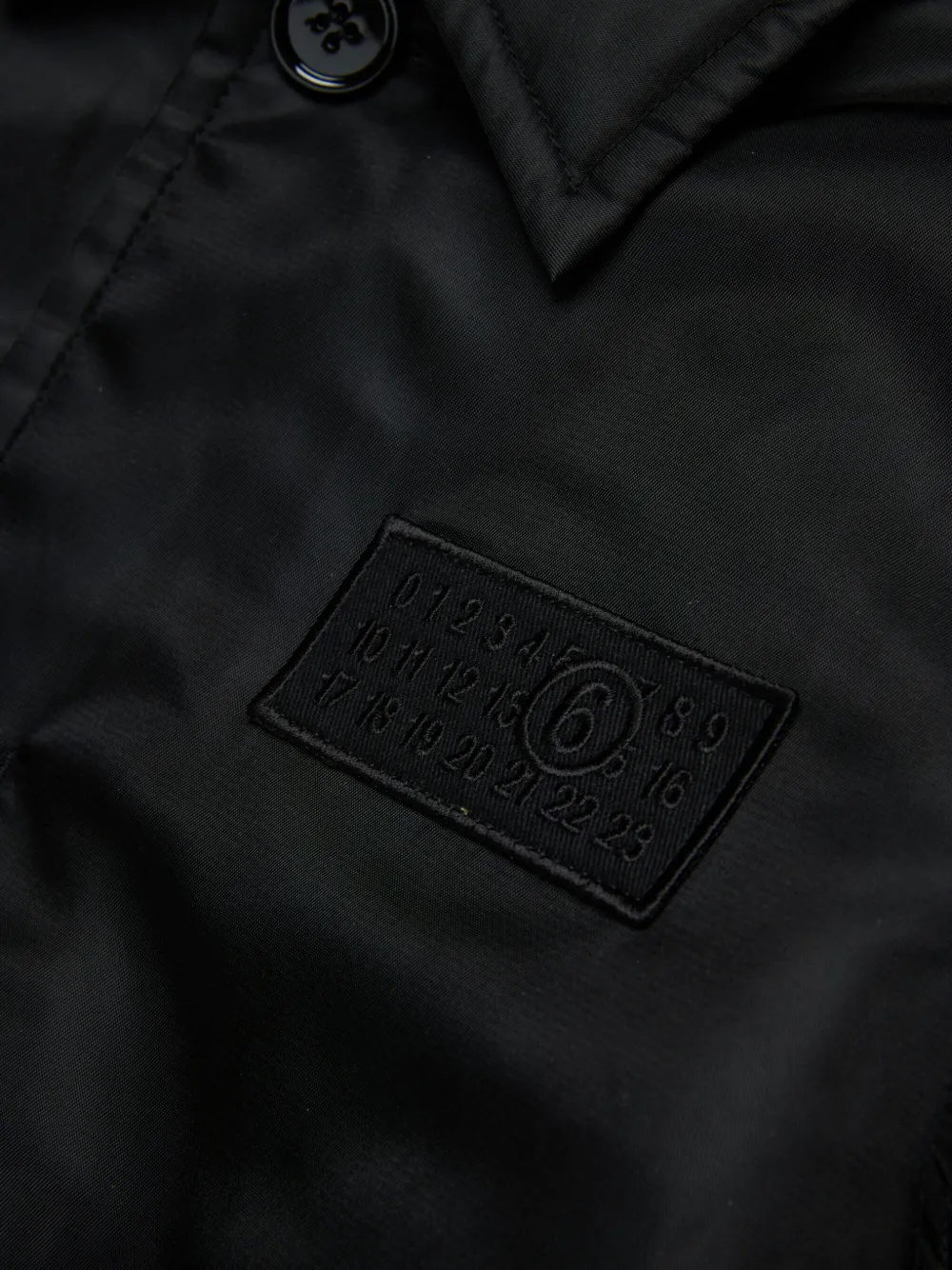 MM6 Maison Margiela Kids Jack met logo-applicatie Zwart