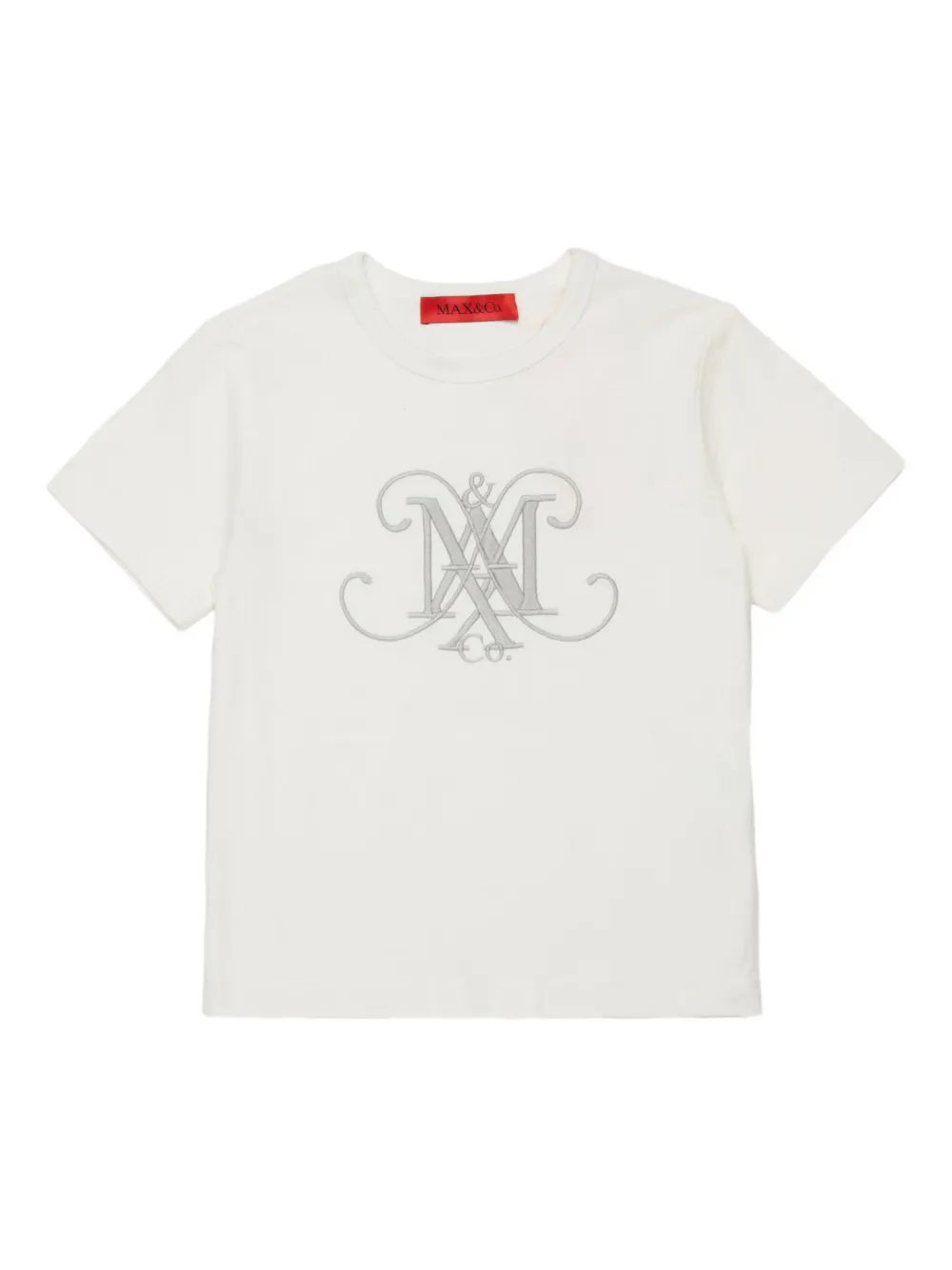 MAX & Co. Kids ロゴ Tシャツ - ホワイト MAX & Co. Kids ロゴ Tシャツ - ホワイト