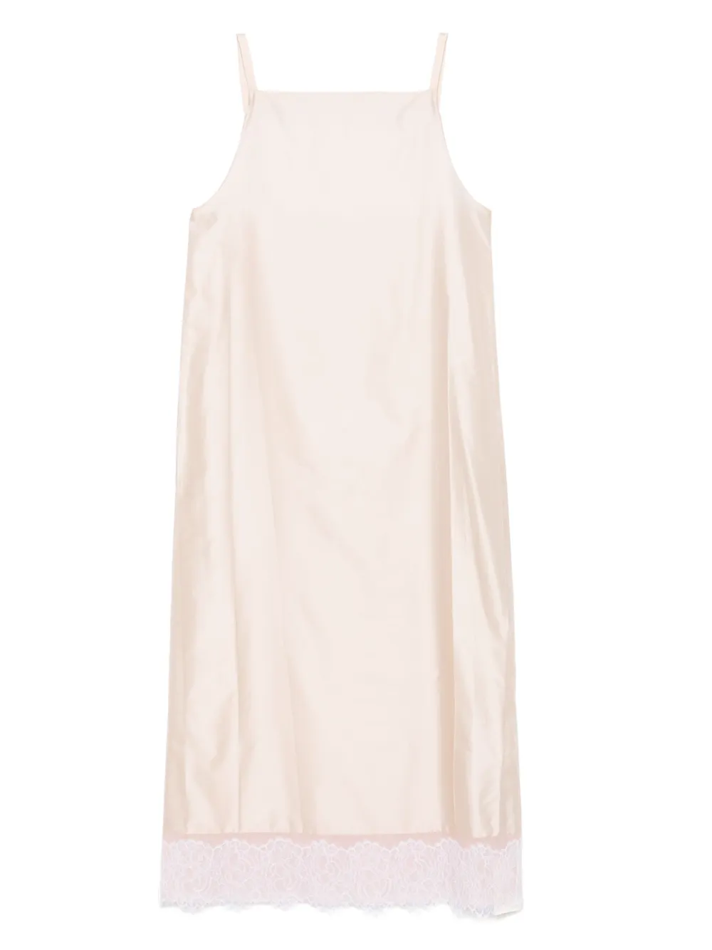 CARVEN SATIN MIDI DRESS