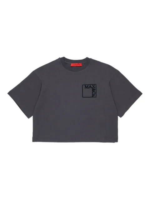 MAX&Co. Kids cotton cropped T-shirt