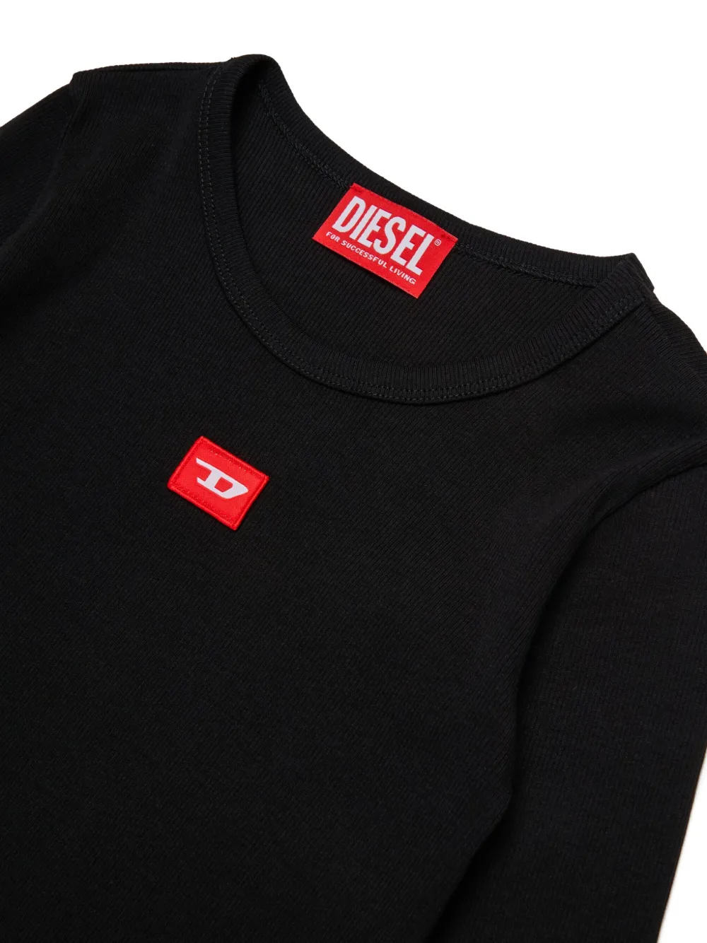 Diesel Kids Tballetd T-shirt Zwart