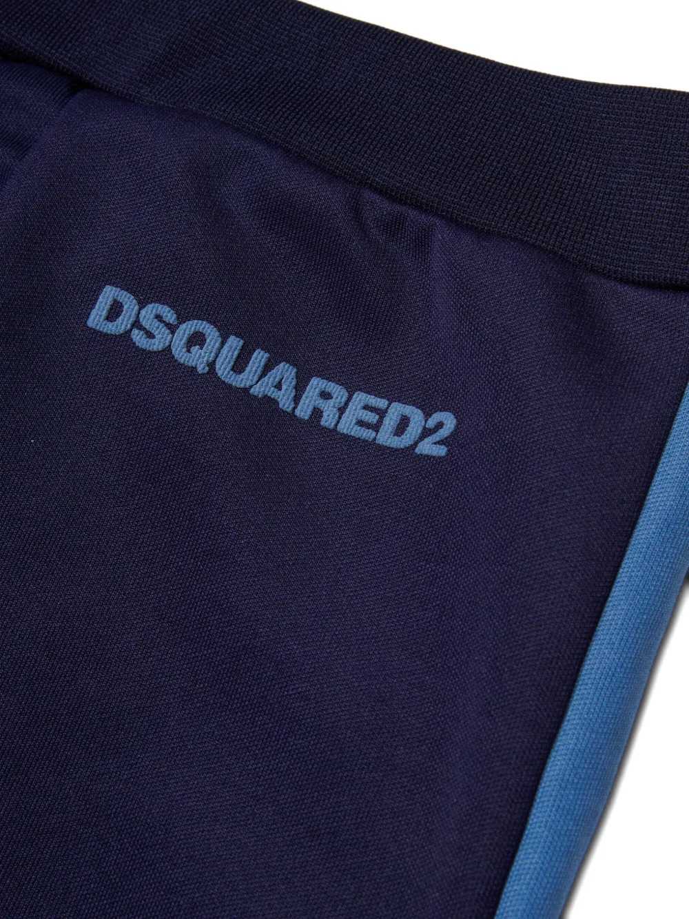DSQUARED2 KIDS Trainingsbroek met streepdetail Blauw
