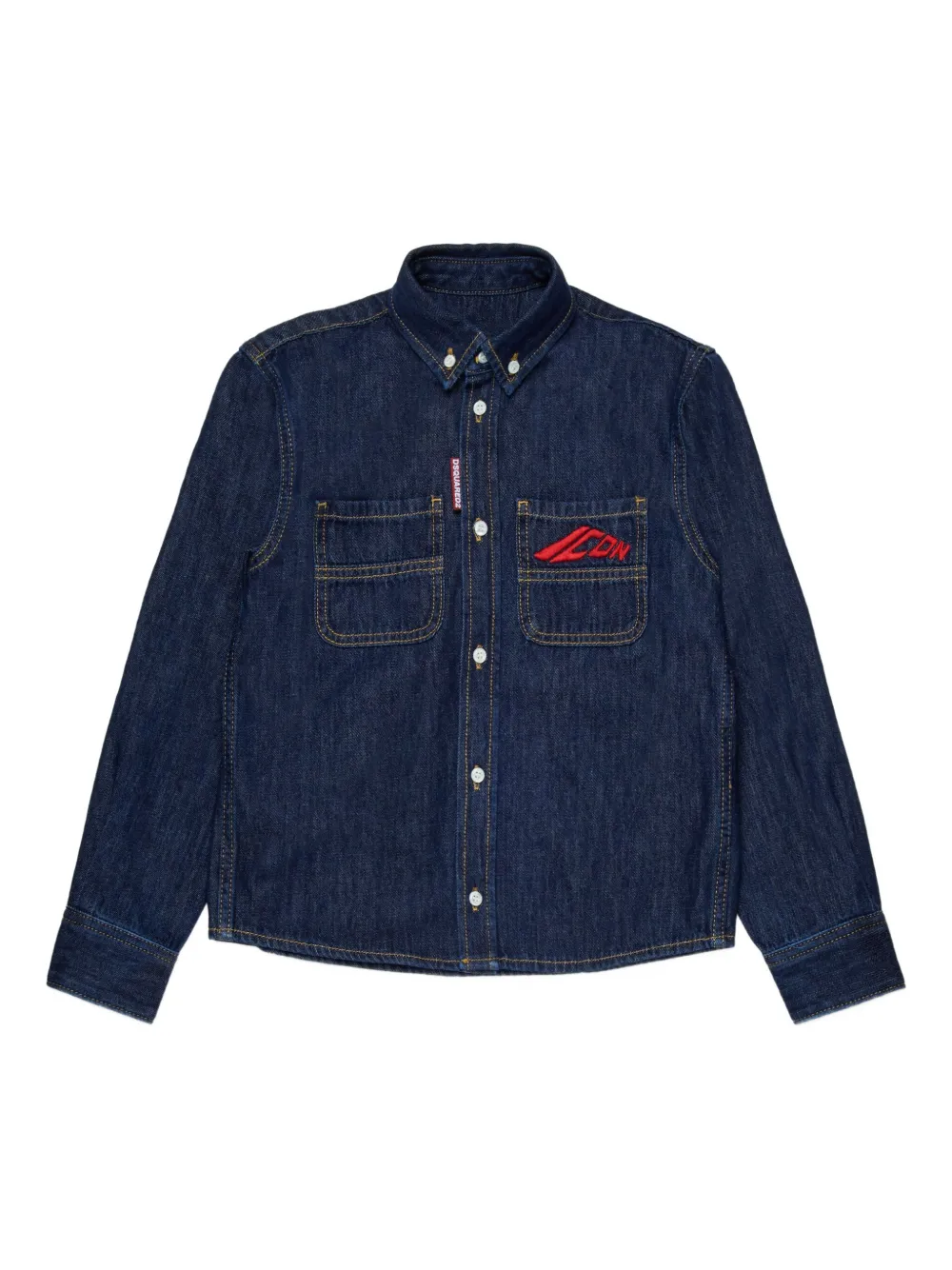 DSQUARED2 KIDS Spijkershirt Blauw